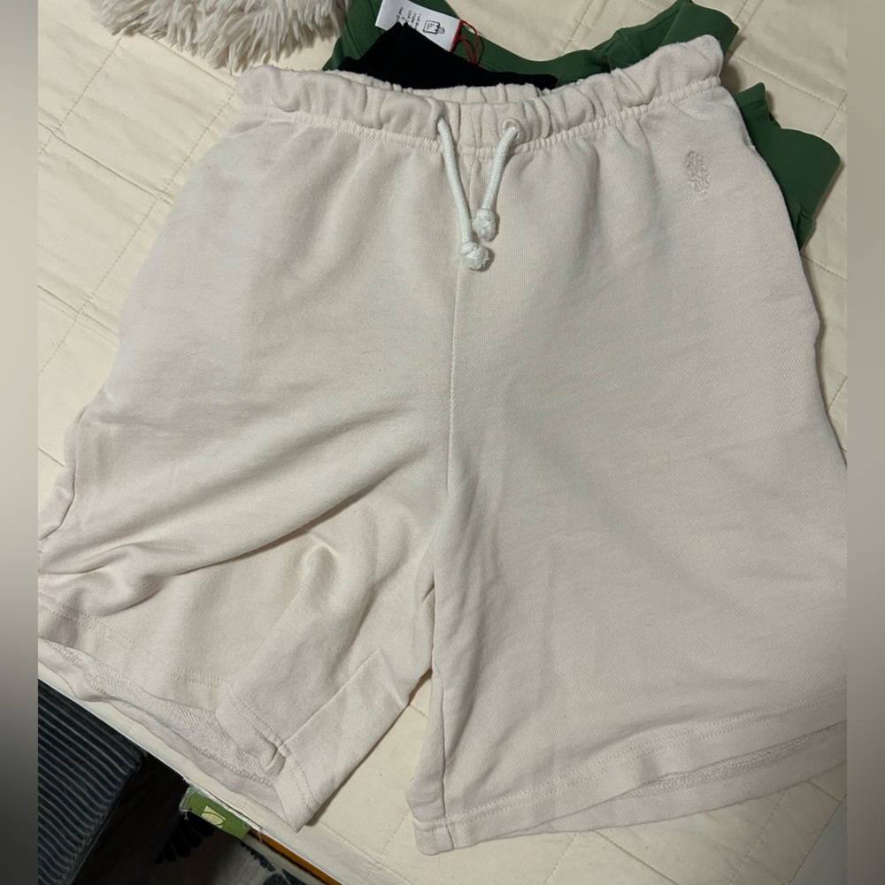Free People Movement Bermuda Jersey Shorts Soft Pink XSmall